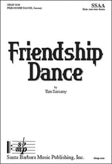 Friendship Dance SSAA choral sheet music cover